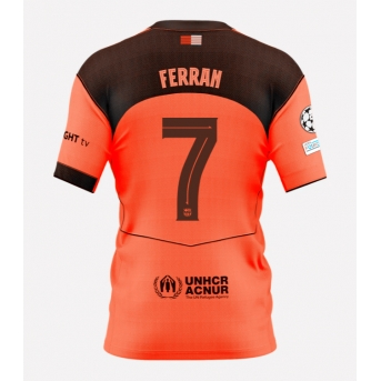 Billige Fotballdrakt Barcelona Ferran Torres #7 Replika Tredjedrakt 2025-26 Kortermet